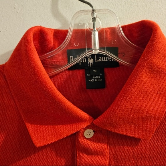 Polo Ralph Lauren Polo shirt T-shirt Red Men’s M - Picture 3 of 3